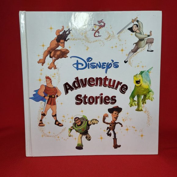 Disneys Adventure Stories Hardcover First Edition 2001 - Picture 1 of 13